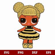 Image result for Queen Bee LOL Doll SVG