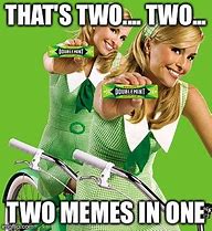 Image result for 2 pictures memes