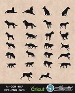 Image result for Dog Decals Vector Black