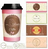 Image result for Coffee Cup Labels