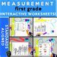 Image result for Measurement Worksheets 1st Grade