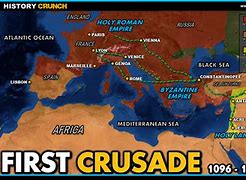 Image result for Crusades History Map