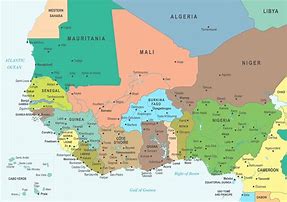 Image result for West Africa Political Map
