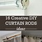 Image result for Rustic Outdoor Curtain Rods