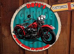 Image result for Vintage Motorcycle Signs