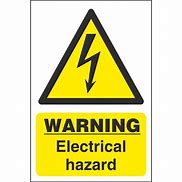 Image result for Electric Safety Sign