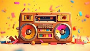 Image result for Colorful Boombox