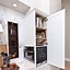 Image result for Hideaway Microwave Cabinet