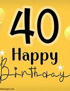 Image result for Happy 40th Birthday