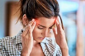Image result for Women with Headache