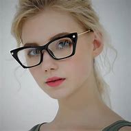 Image result for Square Cat Eye Glasses