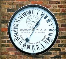 Image result for Silver Clock
