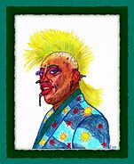 Image result for Dennis Rodman Drawing