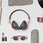 Image result for Over-Ear Wireless Headphones Retro Look