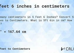 Image result for 5 Foot 6 Inches in Cm