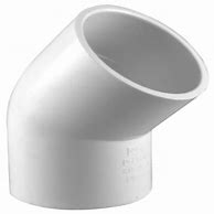 Image result for Sch 40 PVC 45-Degree Elbows