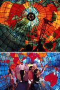 Image result for Stained Glass World Map