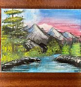 Image result for Landscape Acrylic Painting Bob Ross