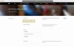 Image result for Change My Apple ID Email-Address