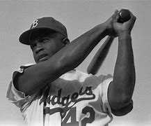 Image result for Jackie Robinson Baseball Bat