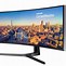 Image result for Ultra-Wide Samsung 4K Monitor