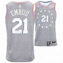 Image result for Joel Embiid Jersey