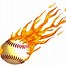 Image result for Flaming Baseball Head Blue Flames Logo