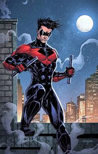 Image result for Nightwing Comic Book Art