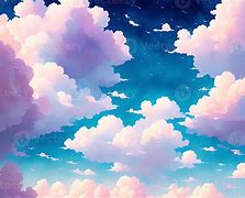 Image result for Pink Clouds Anime Backround