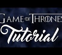 Image result for Game of Thrones Text Photoshop