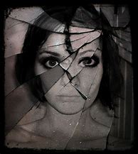 Image result for Cracked Mirror Reflection
