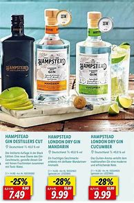 Image result for Lidl Cucumber Gin