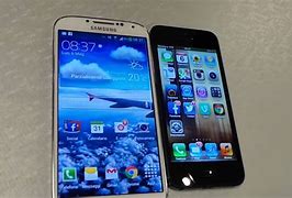 Image result for Galaxy S4 or iPhone 5