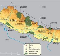 Image result for Nepal Geography Map