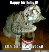 Image result for Happy Birthday Vodka Meme