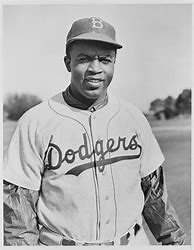 Image result for Baseball Legend Jackie Robinson