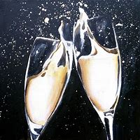 Image result for Champagne Painting