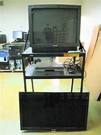 Image result for Sharp TV VCR Cart