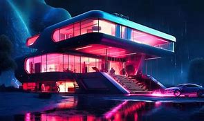 Image result for Near Futuristic House