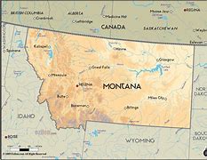 Image result for Montana World Map