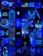 Image result for Neon Blue Aesthetic Wallpaper Collage