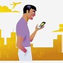 Image result for Man Talking On Phone Clip Art