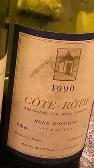 Image result for Rene Rostaing Cote Rotie Cuvee Classique