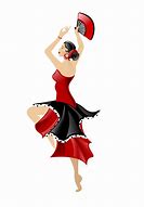 Image result for Spanish Dancing Cartoon