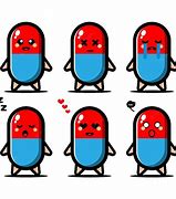 Image result for Pill Cartoon Character
