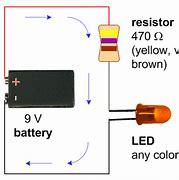 Image result for Simple Light Circuit Diagram