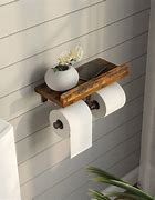 Image result for Double Roll Toilet Paper Holder