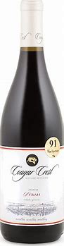 Image result for Cougar Crest Syrah Golden Legacy