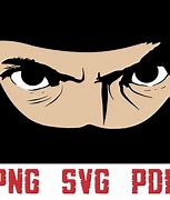 Image result for Ninja Face Mask SVG