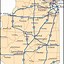 Image result for Illinois Map with Cities Listed